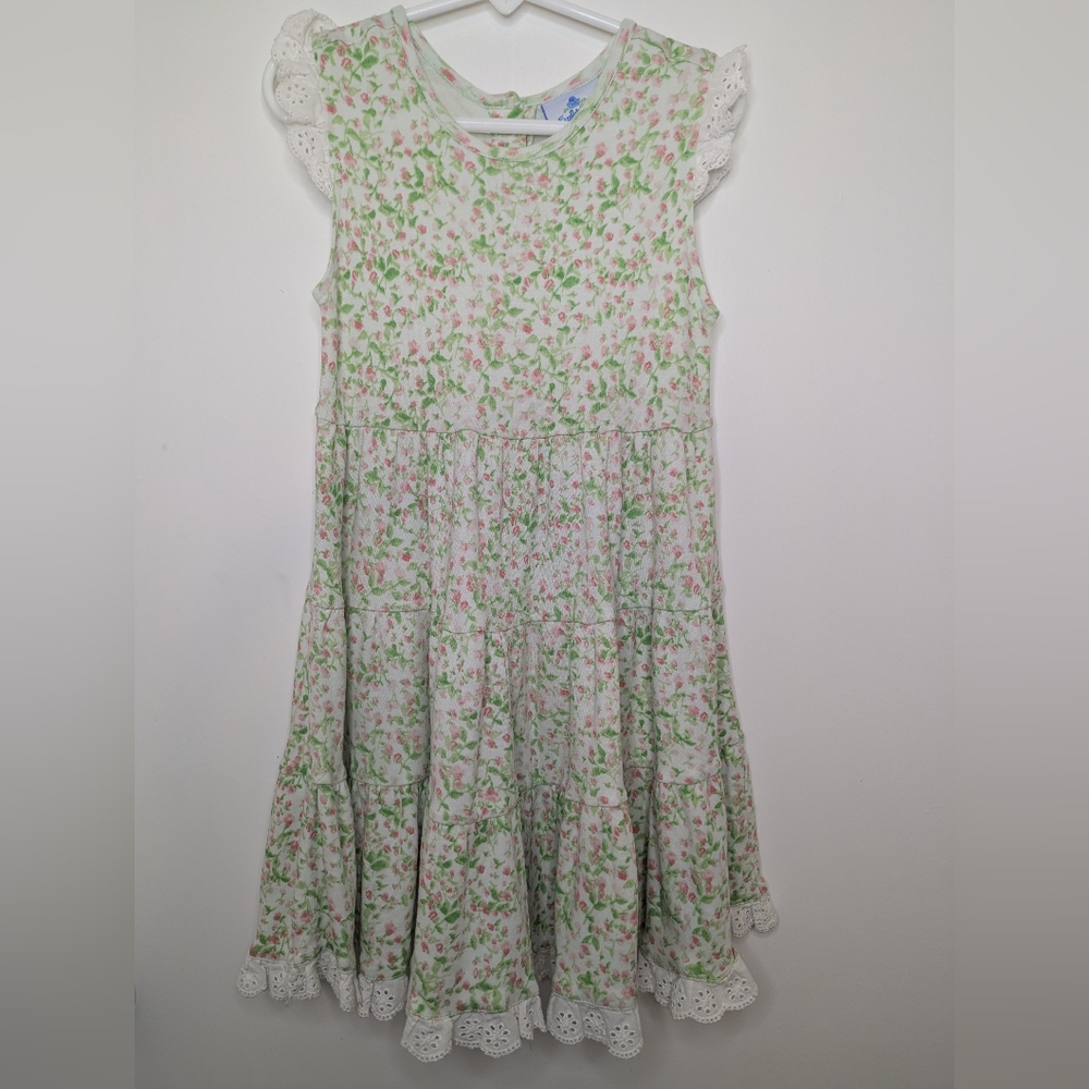 Eyelet and Ivy Girls' Pima Cotton Dress Size 5